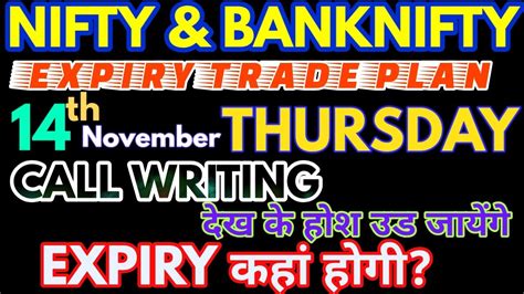 Bank Nifty And Nifty Tomorrow 14th November 2019 Daily Chart Analysis