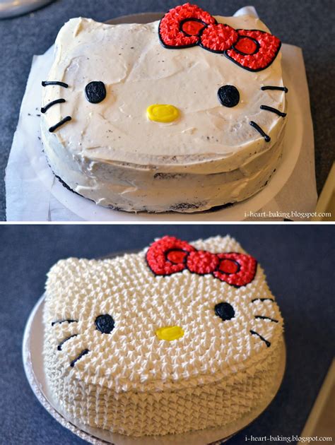 i heart baking!: hello kitty cake