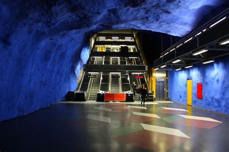 Artistic Stockholm Subway System | Amusing Planet