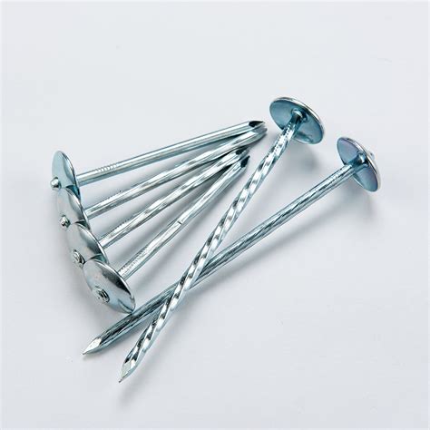 Galvanized Smooth Twisted Shank Bwg Umbrella Head Roofing Nails