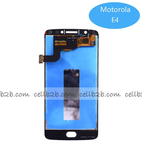 Original Pantalla Moto E4 Negra Completa LCD Táctil CELLB2B