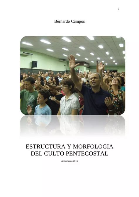 Pdf Estructura Y Morfologia Del Culto Pentecostal Dokumentips