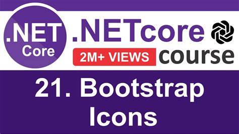 Bootstrap Icons Asp Net Core Mvc Net Codegpt Youtube