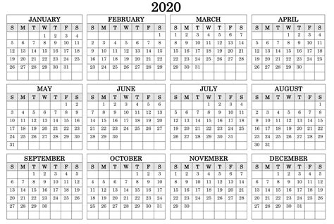 Printable Fillable Calandars Monthly At A Glance