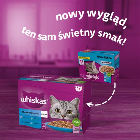 Whiskas Adult Saszetka X G Rybne Przysmaki Mokra Karma