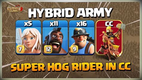 Broken Th15 Hybrid W Super Hog Th15 Qc Hog Miner Attack Strategy Best Th15 Attack Strategy