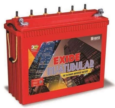 Exide Inva Tubular Inverter Battery V Ah With Years Warranty