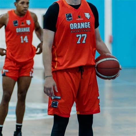 Orange Basketball 2023 Home Jersey