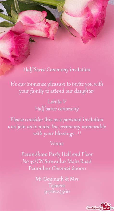 Please Consider This As A Personal Invitation And Join Us To Make The