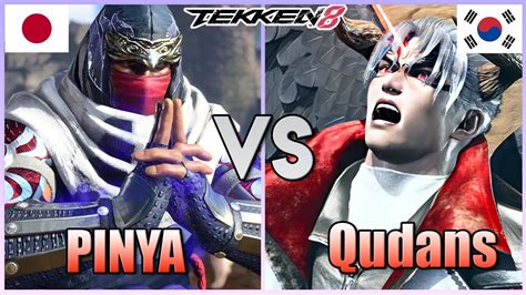 Tekken 8 PINYA Raven Vs Qudans Devil Jin Ranked Matches YouTube