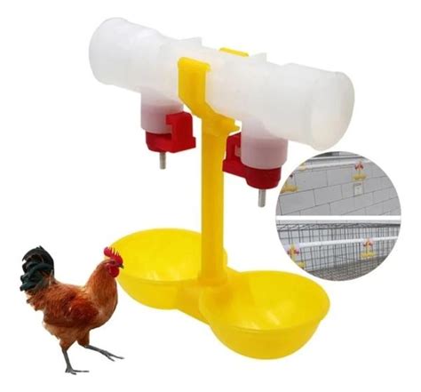 Bebedouro Autom Tico Para Aves Codornas Galinhas Unidade Comedouro