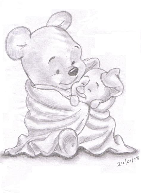 Winnie Pooh Characters Drawing at GetDrawings | Free download