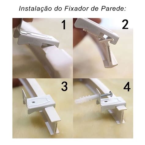 Trilho Flex Vel Cortina M Kit Completo Pronta Entrega Pvc