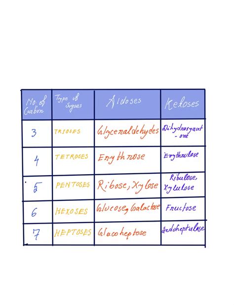 Monosaccharides definition structure types examples – Artofit