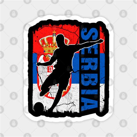 Serbian Soccer Team Serbia Flag Jersey Football Fans - Serbia Soccer ...