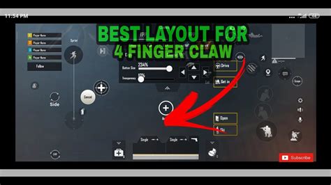 BEST 4 FINGER CLAW LAYOUT FOR PUBG MOBILE IS HERE PUBG MOBILE YouTube