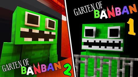 [all Chapter] Garten Of Banban 1 2 Minecraft Map Youtube