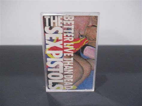 Vintage 1988 Cassette Tape Sex Pistols Better Live Than Dead Etsy