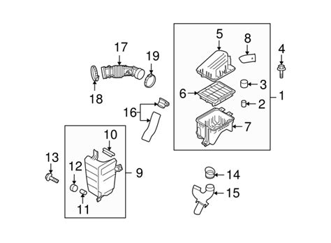 Air Cleaner Outlet Duct Insert Gm Chevrolet