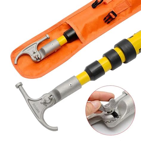 High Voltage Telescopic Fiberglass Hot Pole Insulating Electric Hot Stick Buy Telescopic Line