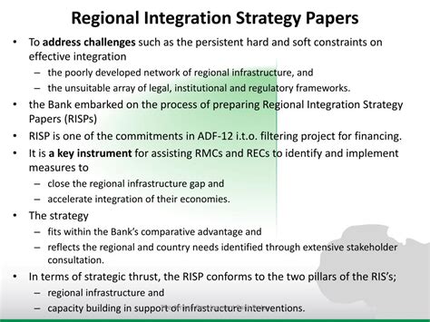 Ppt Session 2 Lessons From Other Regional Integration Schemes In