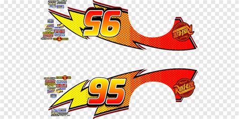 the number 95 logo with an orange and yellow background, hd png clipart