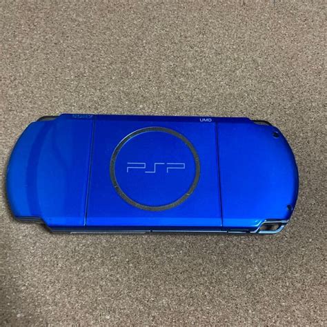 PSP Playstation Portable Vibrant Blue PSP 3000 VB Console Japan F S EBay