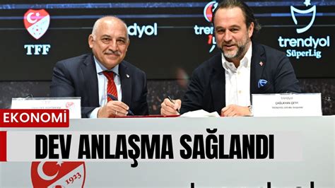 Süper Lig ve 1 Lig in yeni isim sponsoru Trendyol oldu YouTube