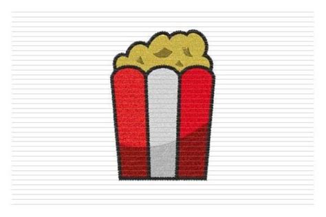 Popcorn Cinema Food · Creative Fabrica