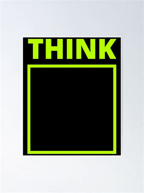 Thinking Outside The Box Poster For Sale By Labapma Redbubble