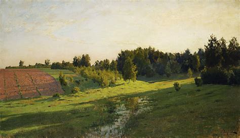 The Shadows Of The Evening 1894 12573 Cm By Isaac Levitan History