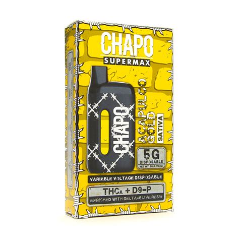 Chapo Supermax 5g Thca D9 P Live Resin Disposable 1 Ct Highfi