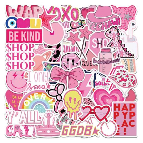 Aesthetic Preppy Stickers Buy Store