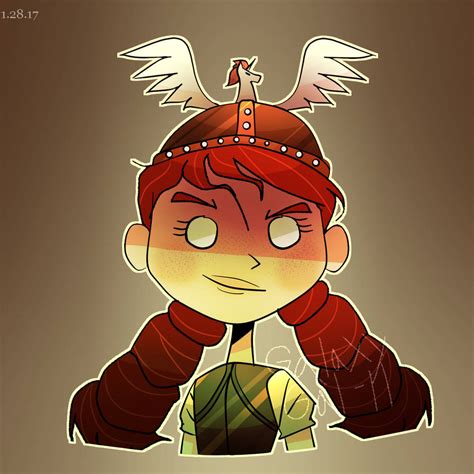 DST Cast #5-Wigfrid by GalaxyGal-11 on DeviantArt