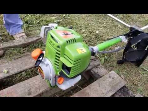 4-х тактный Триммер ProCraft T 5600 - YouTube