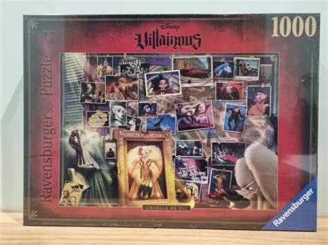 Ravensburger Disney Piece Jigsaw Puzzle Villainous Cruella De Vil