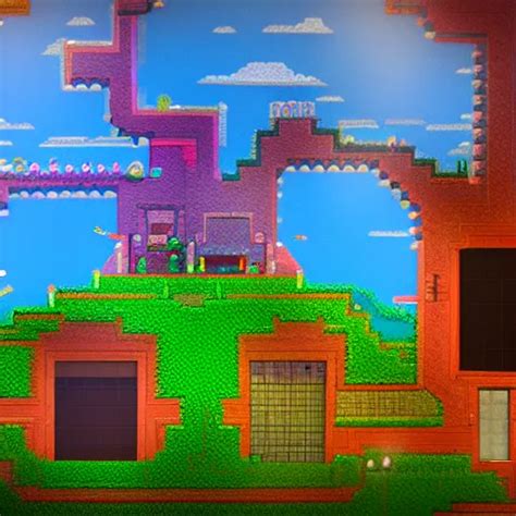 Portal To Terraria Detailed Rule Of Thirds Stable Diffusion Openart