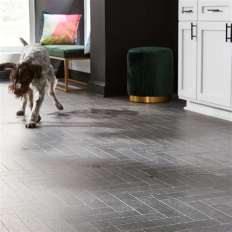 8mm Burgess Gray Brick Laminate Flooring