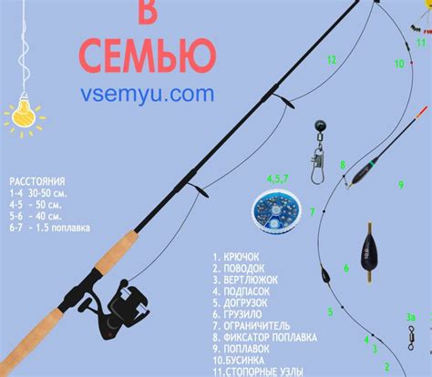 Оснастка поплавочной удочки: виды и правила выбора