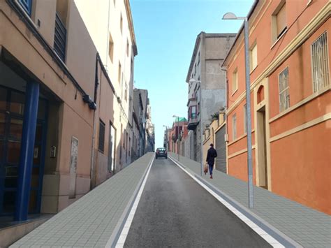 Urbanización de las calles Roger de Llúria y Francesc Julià Ajuntament