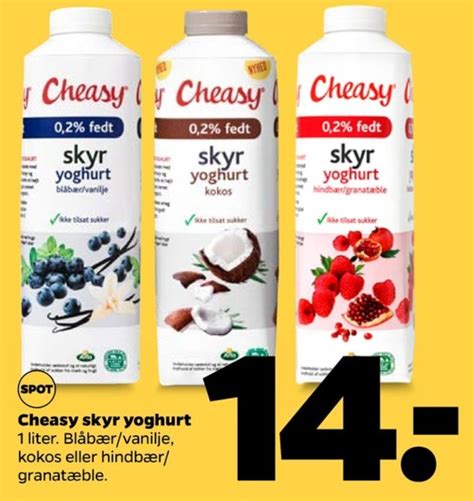 Cheasy Skyr Yoghurt Kokos Tilbud Hos Netto