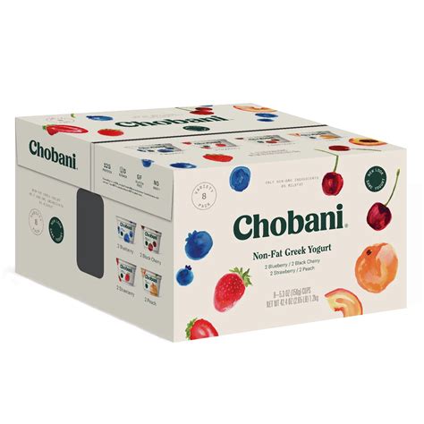 Chobani Non Fat Greek Yogurt Variety Pack Shop Yogurt At H E B