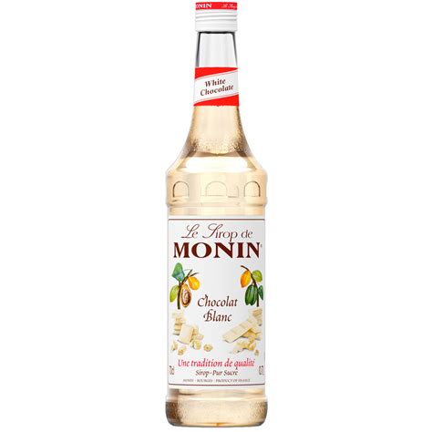 Monin White Chocolate Library Of Spirits