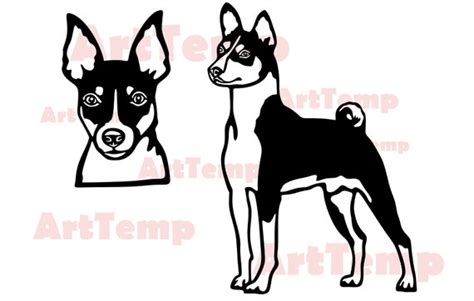 Rat Terrier Svg Dog Dxf Cut File Pet Svg For Cricut Dxf For Etsy