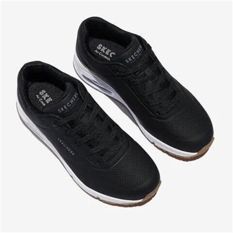 Skechers Uno Stand On Air 52458 BLK Erkek Sneaker Siyah