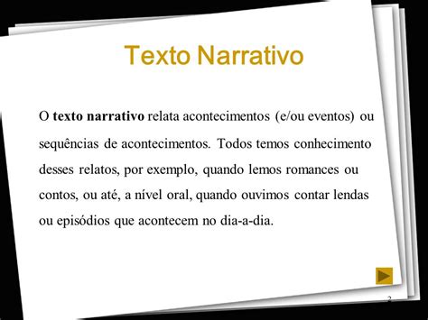 Texto Narrativo Em Pessoa Exemplo V Rios Exemplos