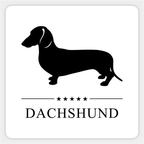 Dachshund Black Silhouette by millersye | Dachshund silhouette ...