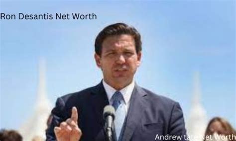 Ron Desantis Net Worth, Bio, Childhood, Education & Career