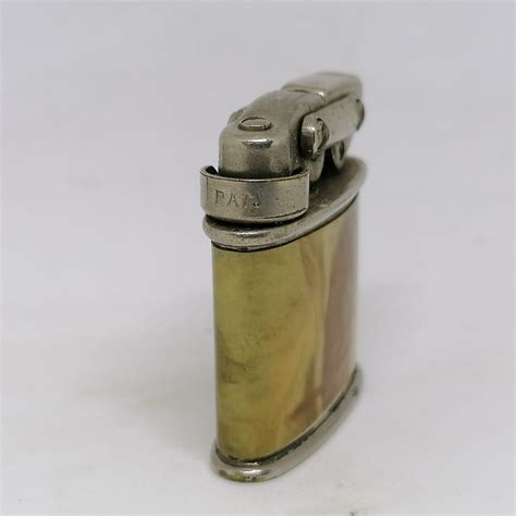 RARE KW Karl Wieden Semi Automatic Pocket Petrol Lighter With Windguard