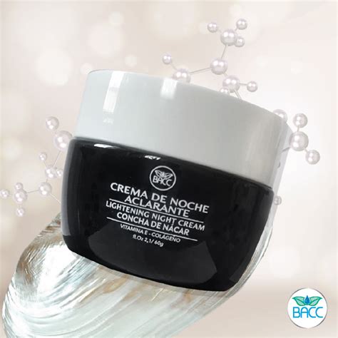 Crema De Noche Aclarante Concha De N Car Bacc Beauty And Care